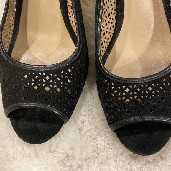 Tory Burch peep toe heals Size 7 1/2 - Picture 9 of 14